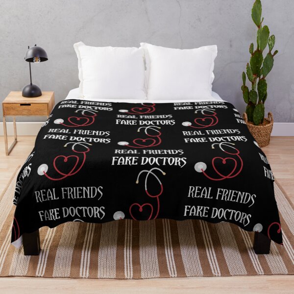 Item preview, Fake doctors real friends designed and sold by Designhub14.