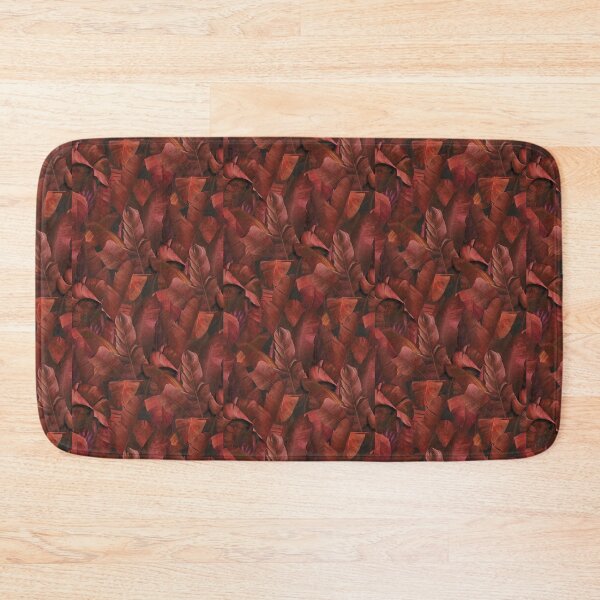 Item preview, Tropical Burnt Orange Leaves  designed and sold by Danielle555.