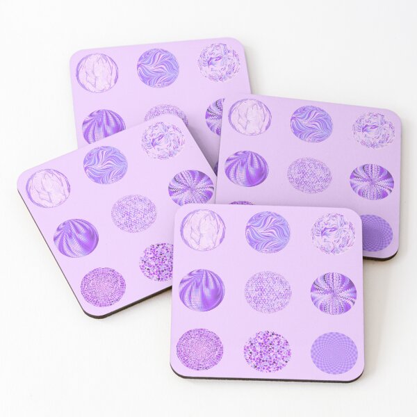 Item preview, Purple Geometric Circles Pack  designed and sold by everything4eva.