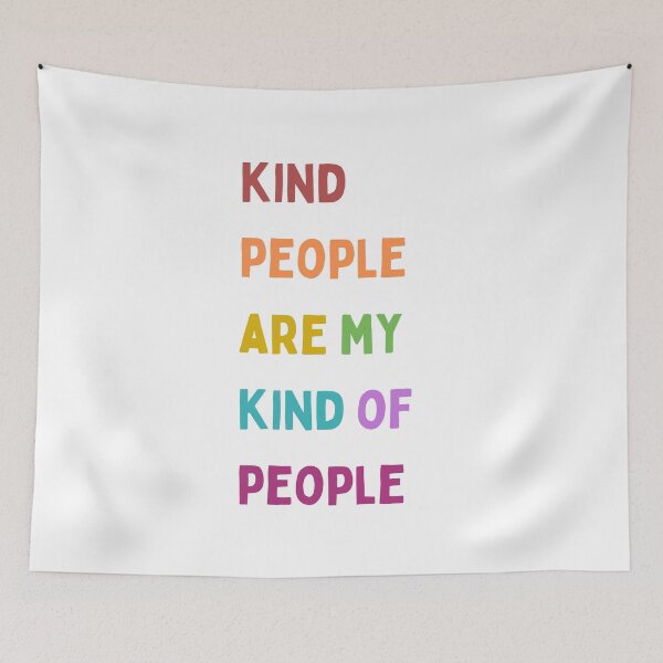 Item preview, Rainbow Kind people are my kind of people - friend, kindness, love, support designed and sold by HaychGee.