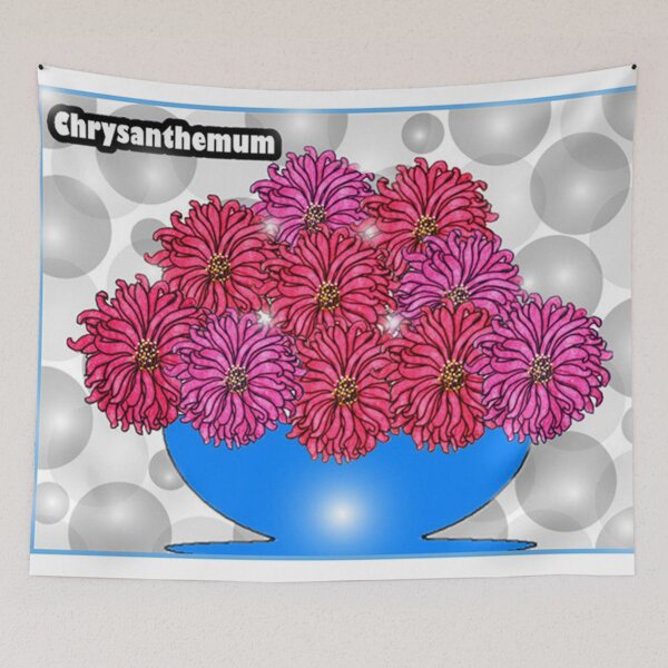 Item preview, Floral Pattern - Chrysanthemum  designed and sold by Shirley cute art .