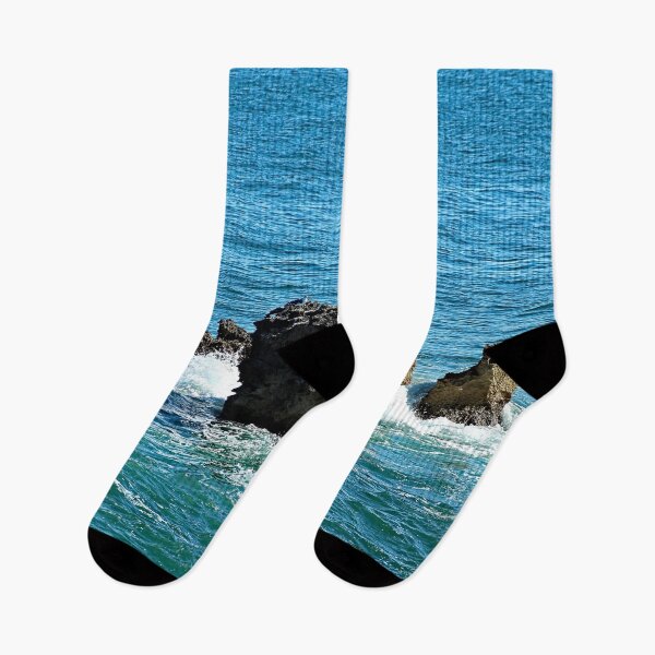 Item preview, Offshore Dark Cliff Bue Ocean Seascape designed and sold by worldways.