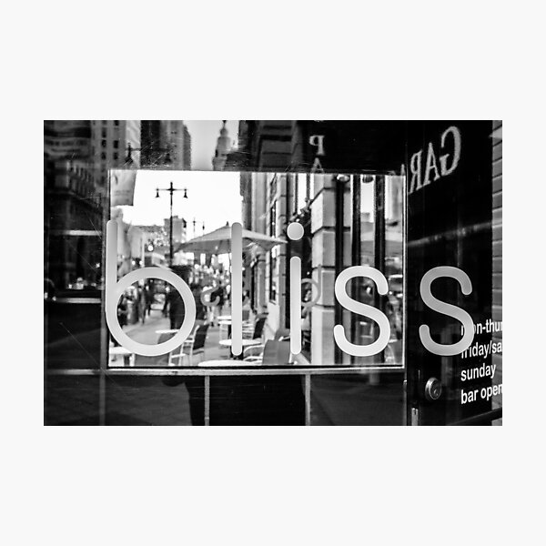 Bliss Photographic Print