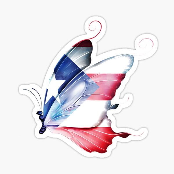 Puerto Rican Flag Stickers Redbubble