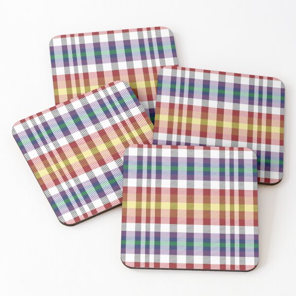 Item preview, Rainbow Glen Plaid Tartan Pattern designed and sold by Siu-Hong Mok.