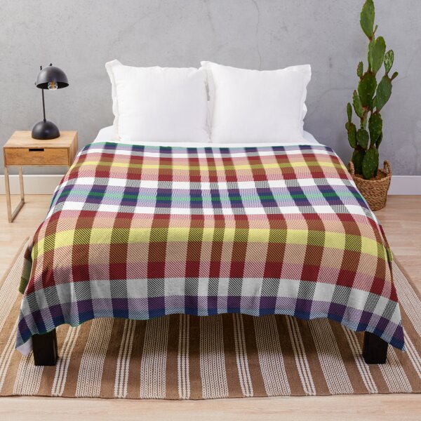 Aperçu de l'œuvre Rainbow Glen Plaid Tartan Pattern créée et vendue par Siu-Hong Mok.