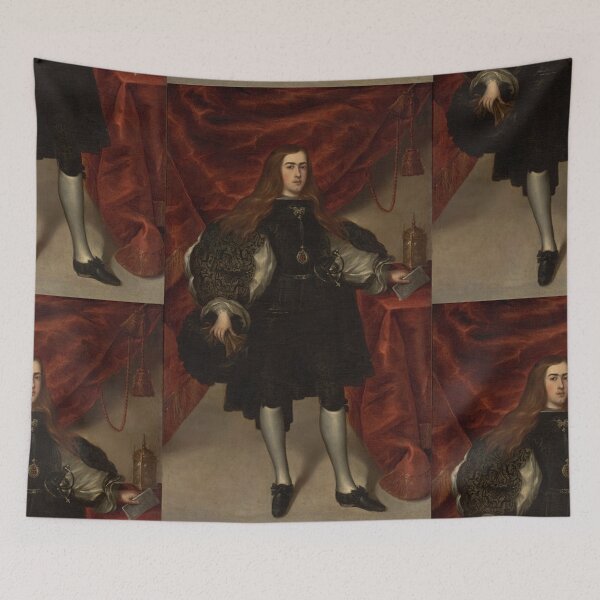 Item preview, Juan Carreño de Miranda - Duque de Pastrana vintage portrait designed and sold by Vintage Designs +.