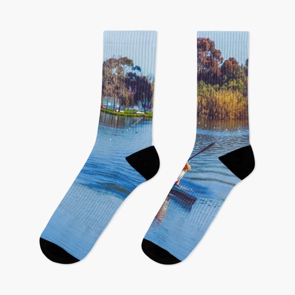 Item preview, Kayaking on Lake Weeroona designed and sold by Steven Jodoin.