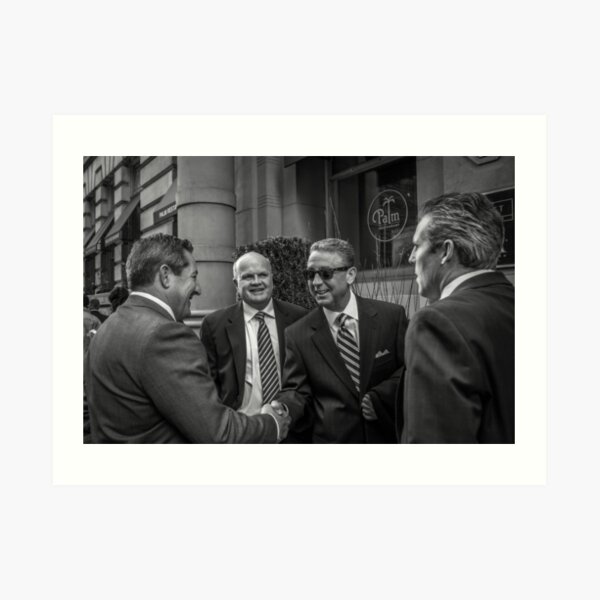 The Art Of The Deal Art Print