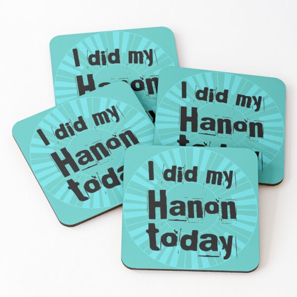 Item preview, I Did My Hanon Today For Pianists  designed and sold by DesignsofNote.