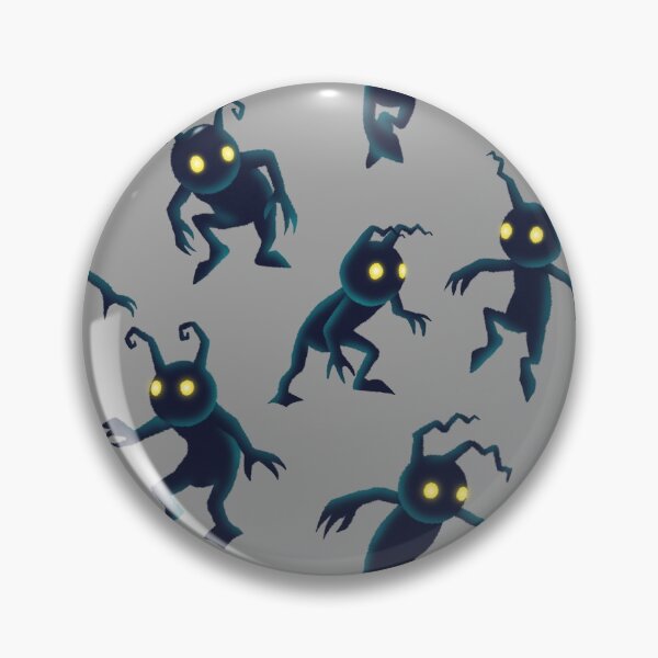 Item preview, Heartless Kingdom Hearts Repeat Pattern (Grey) designed and sold by beckyjenksart.