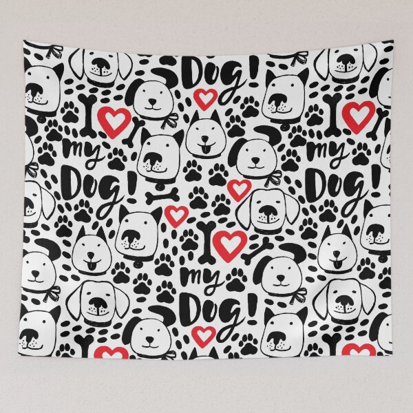 Item preview, I love my dog! designed and sold by Maryna Riabko.