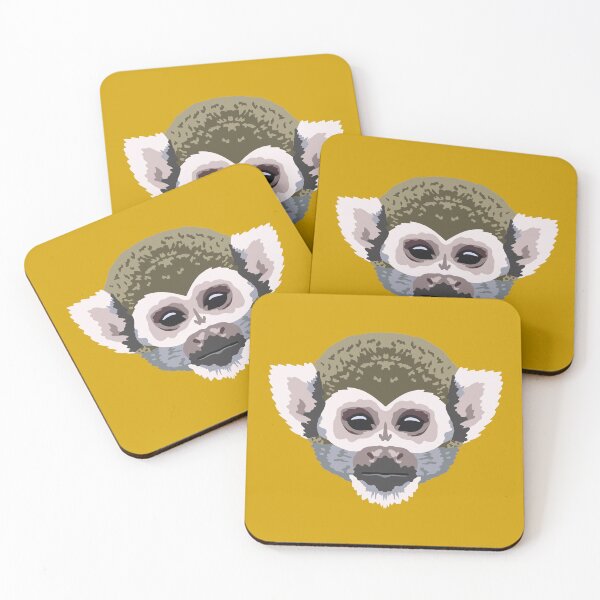 Item preview, Squirrel Monkey Face designed and sold by GeoCreate.