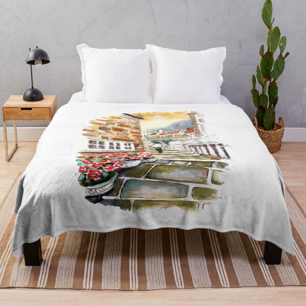 Item preview, Street In Runswick Bay designed and sold by Goodaboom.