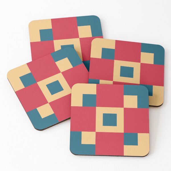 Item preview, Natural squares 3x3 - modern design - EDA designed and sold by FirstIdea.