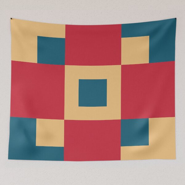 Item preview, Natural squares 3x3 - modern design - EDA designed and sold by FirstIdea.