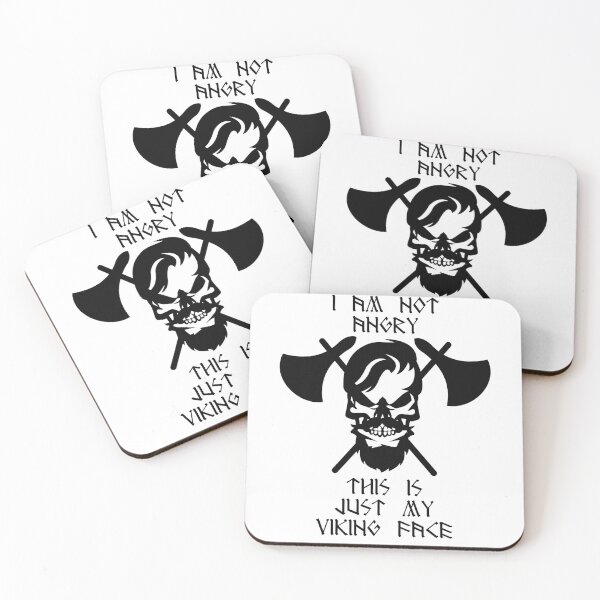 Item preview, I'm not angry this is my viking face designed and sold by DerNerd.