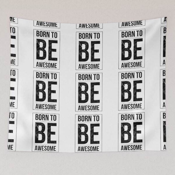 Item preview, Born To Be Awesome designed and sold by ReVamp  Store.