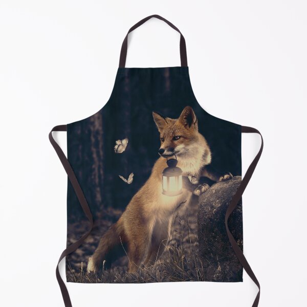 Item preview, Baby fox in a magical forest designed and sold by Sia-Is.