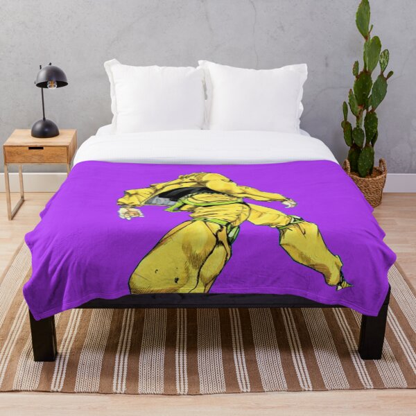 Jojo Walking Meme Throw Blanket