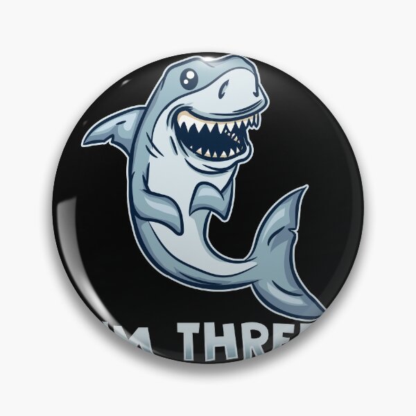 Artikelvorschau, Ich bin drei - Shark Boy 3. Geburtstag T-Shirt entworfen und verkauft von biNutz.