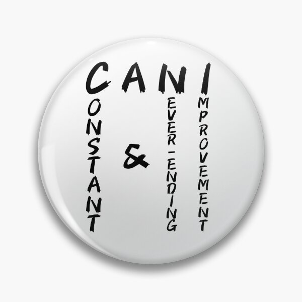 Item preview, CANI (constant and never-ending improvement) designed and sold by RIVEofficial.