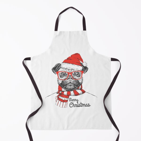 Item preview, Merry Christmas Pug designed and sold by kief-clothes.