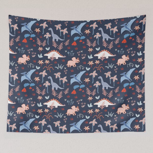 Item preview, Rawrsome Dinos - Blue designed and sold by cheekimori.