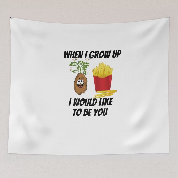 Item preview, potato,chips food pun designed and sold by Sharon111.