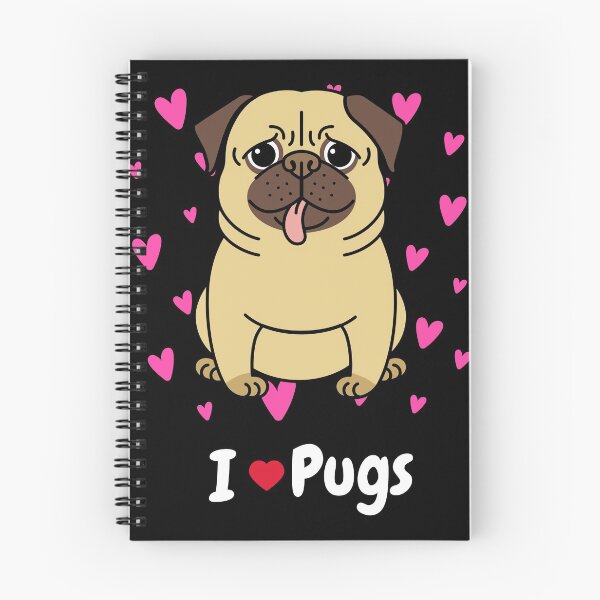 Item preview, I Love Pugs designed and sold by Sunny-World.