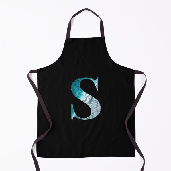 Item preview, Letter S Blue Ocean Waves Alphabet designed and sold by Sour Soul.