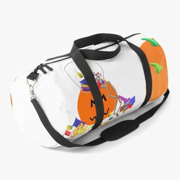 Item preview, Halloween Pumpkins, Candy and Black Cat (White Background) designed and sold by ArtByLM.