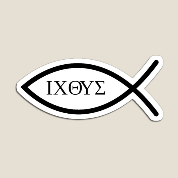 Item preview, Black ixoye christian fish designed and sold by Enriquegl.