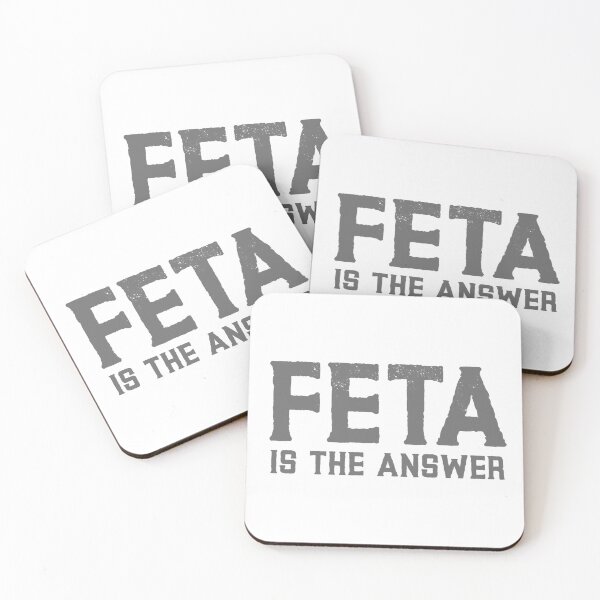 Item preview, Feta is the answer! designed and sold by TheStudioBee.
