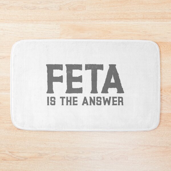 Item preview, Feta is the answer! designed and sold by TheStudioBee.
