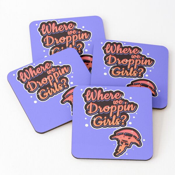 Item preview, Where we droppin' girls? - POP ART Collection designed and sold by TheGreenCookie.