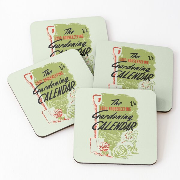 Item preview, GARDENING CALENDAR - BOOK COVER designed and sold by ThrowbackAds.
