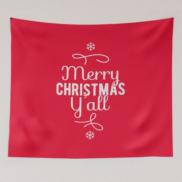 Item preview, Merry Christmas Yall designed and sold by artworkbyrihen.