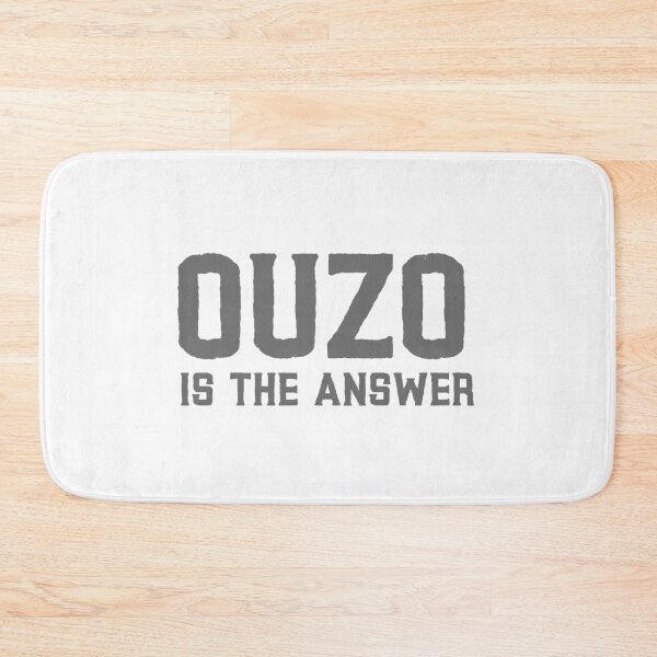 Item preview, Ouzo is the answer! designed and sold by TheStudioBee.
