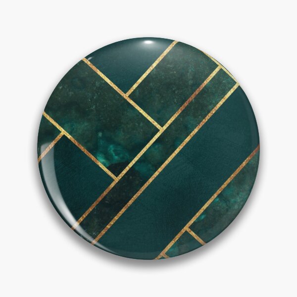 Item preview, Green Gold Geometric designed and sold by MA DESIGNS.