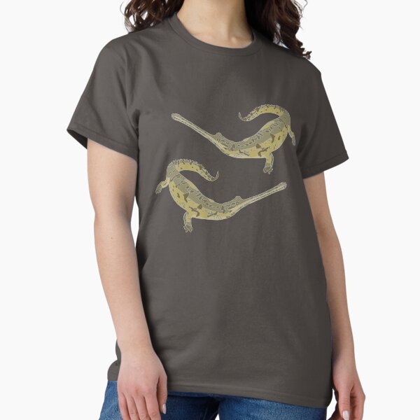 Item preview, Stained Glass Style Gharial designed and sold by GeoCreate.