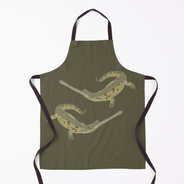 Item preview, Stained Glass Style Gharial designed and sold by GeoCreate.