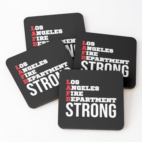 Item preview, LAFD Strong Los Angeles Fire Department Strong designed and sold by djemai1995.