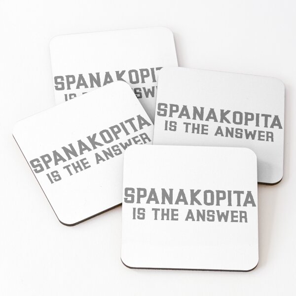 Item preview, Spanakopitas is the answer! designed and sold by TheStudioBee.