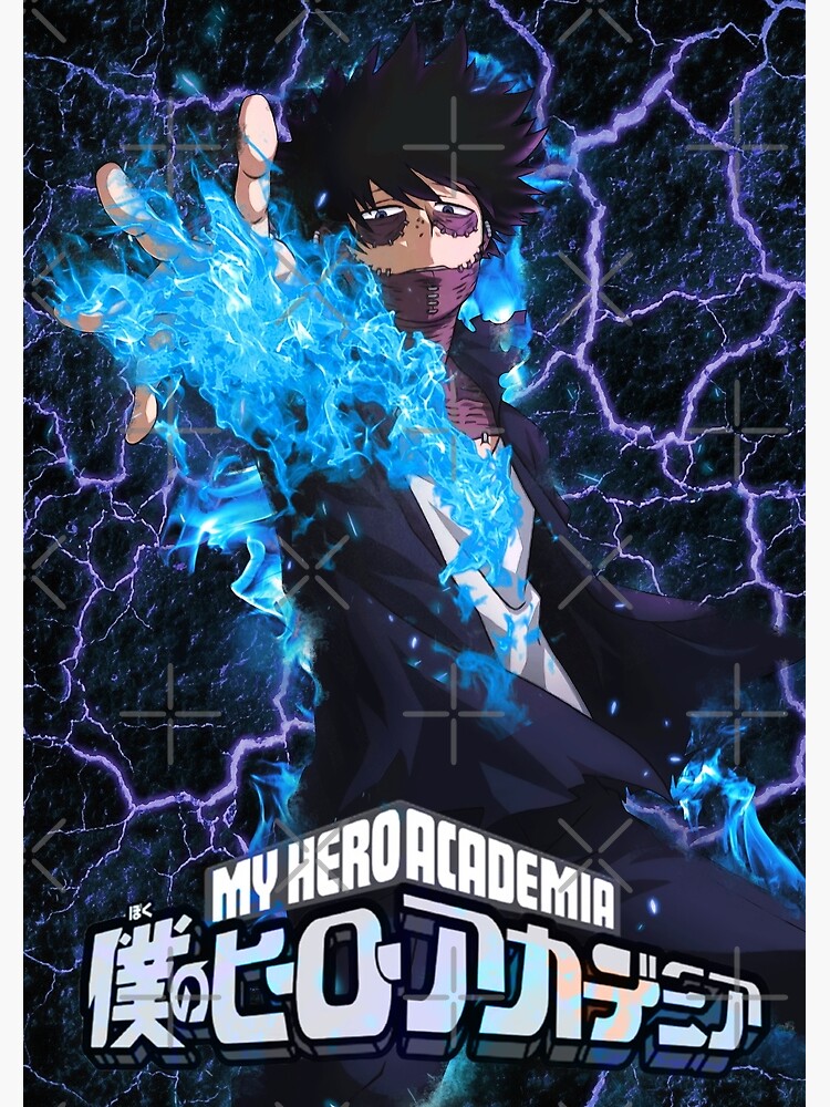 "Dabi MHA" Poster by LokittyLevi | Redbubble