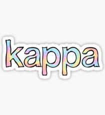 Kappa Tie Dye Sticker