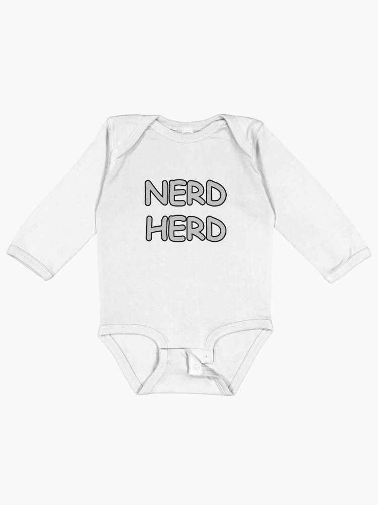 Thumbnail 1 of 2, Baby One-Piece, Nerd Herd designed and sold by avit1.