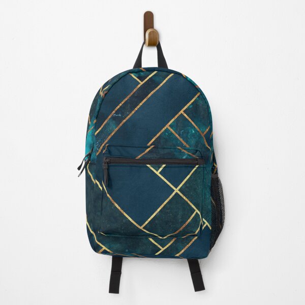 Item preview, Blue Gold Geometric designed and sold by MA DESIGNS.