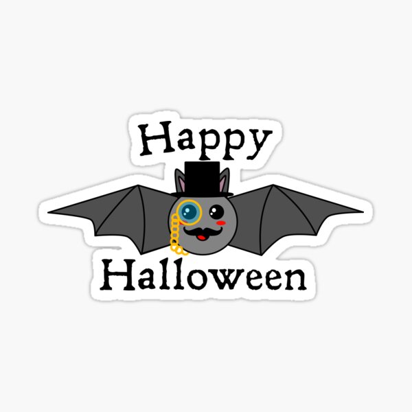 Happy Halloween, Sir. Sticker