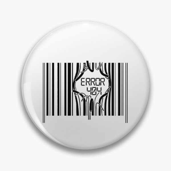 Item preview, Error 404 Barcode On white designed and sold by clubtee.